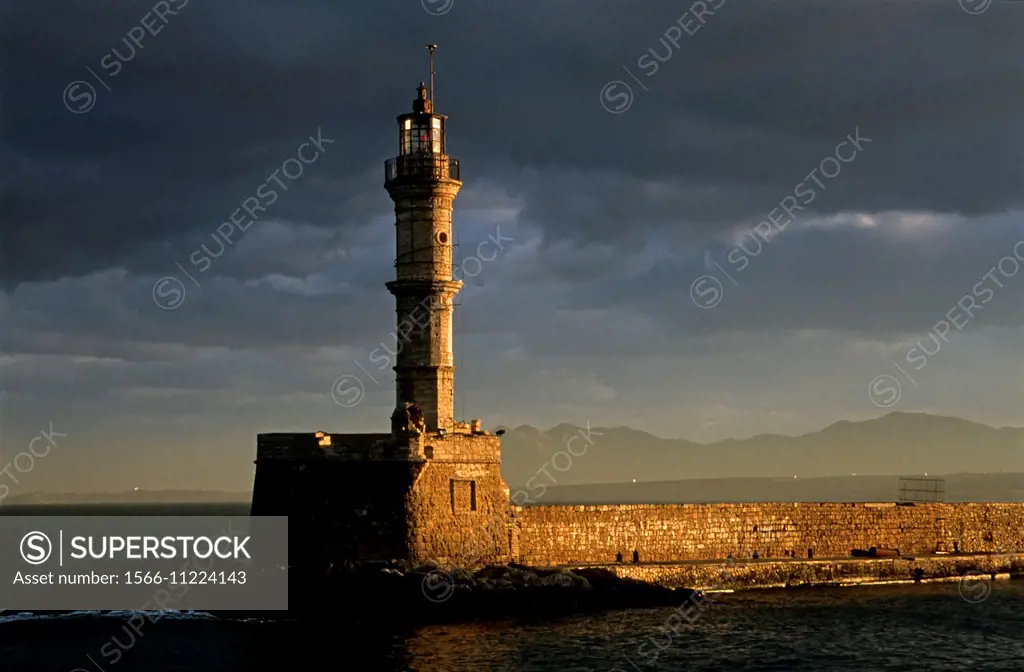 venetian lighthouse.chania.