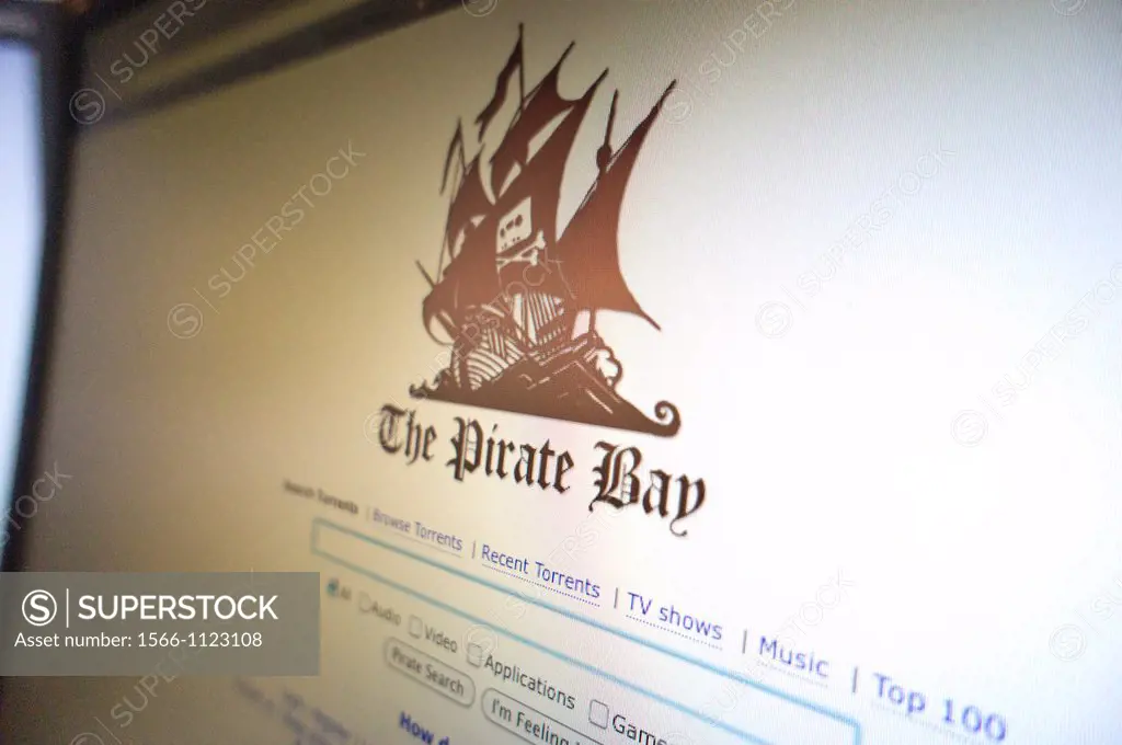 The website for The Pirate Bay The website facilitates distribution of entertainment oriented intellectual property