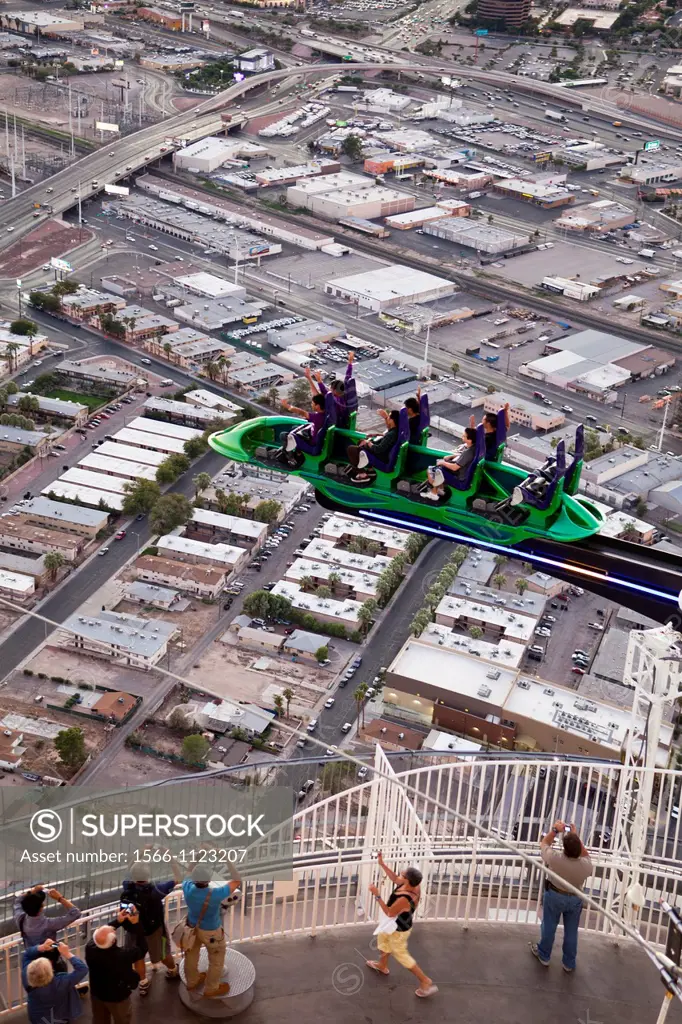 Attraction at the Stratosphere Tower, Las Vegas, Nevada, USA
