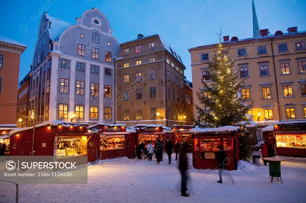 Christmas Fair ,Old Town,Stockholm