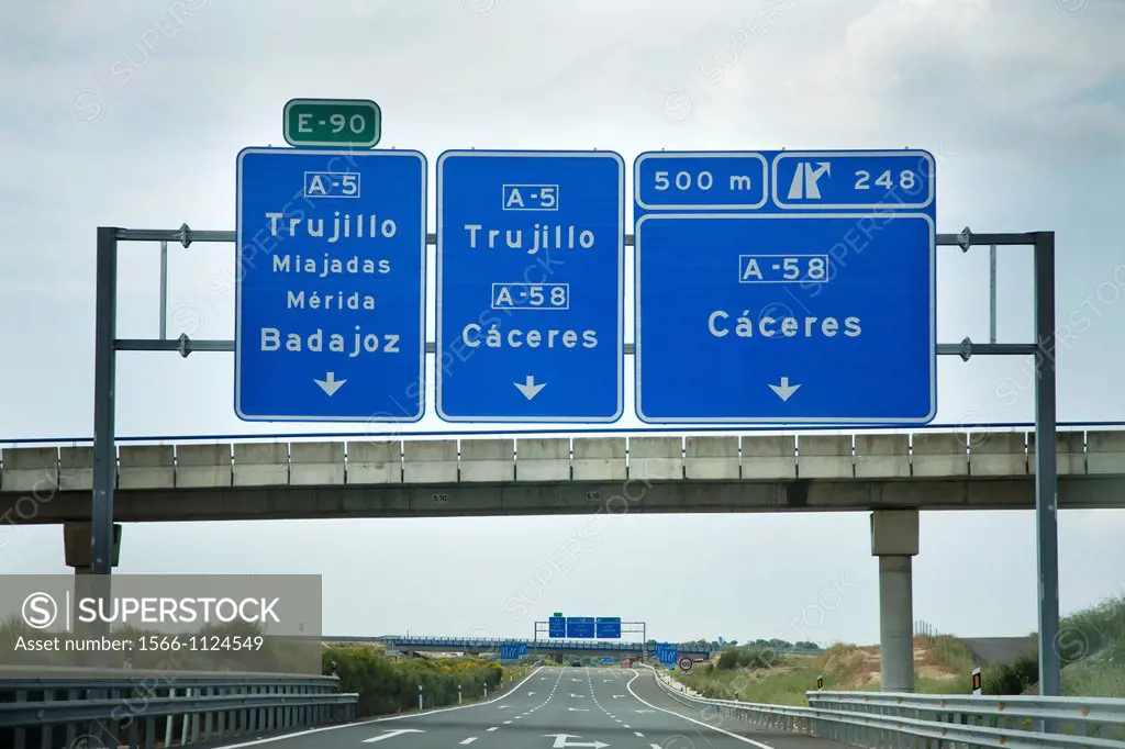 Road Signs,Spain