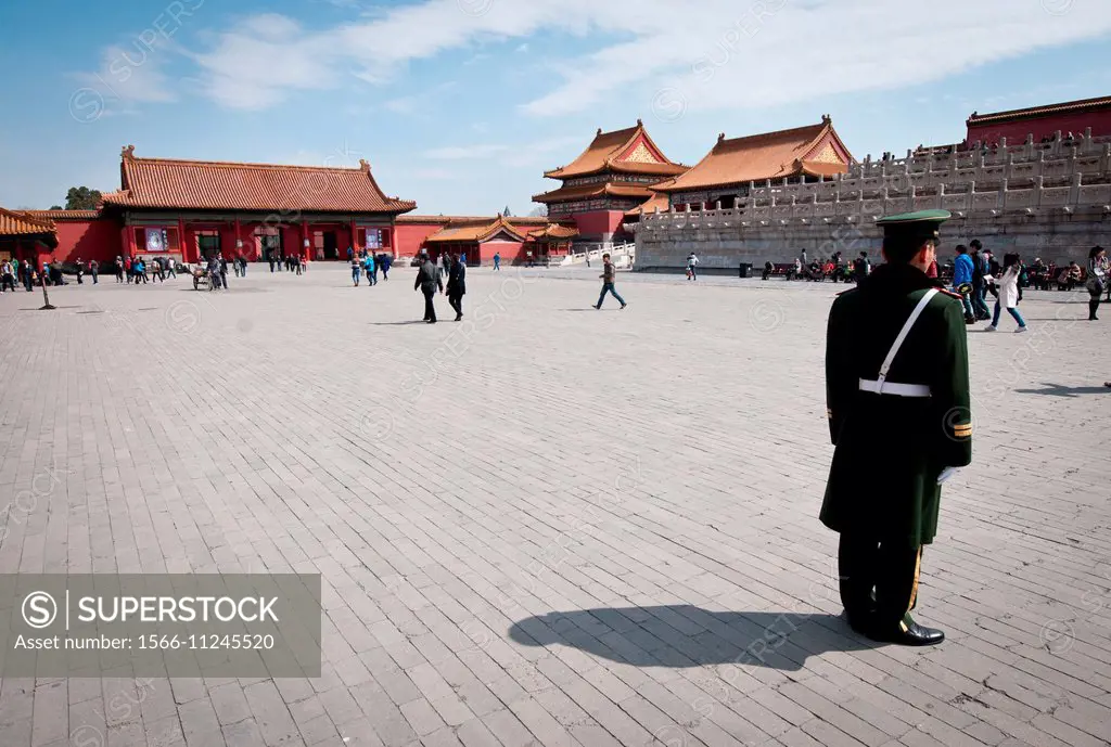Jingyun Gate in Forbidden City, Beijing, China.