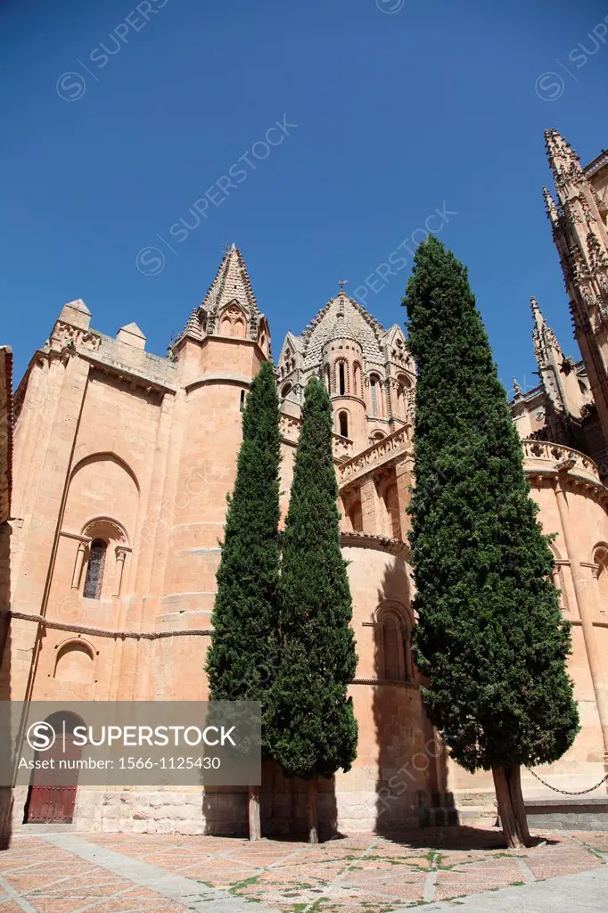 New Cathedral 16th century, Salamanca, Castilla y Leon, Spain, Europe