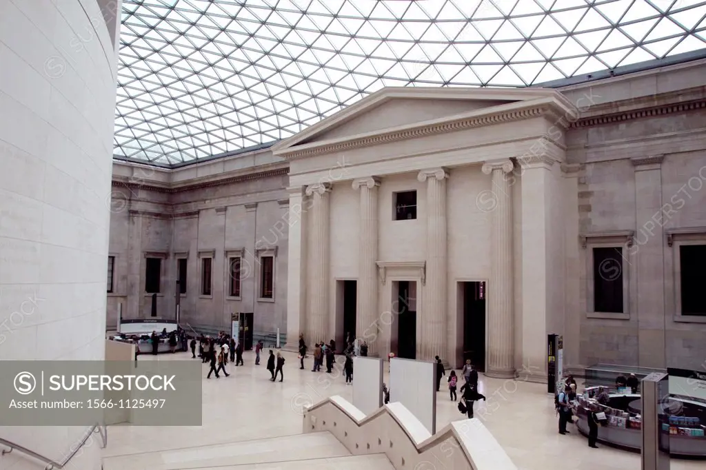 The Great Court inside The British Museum London