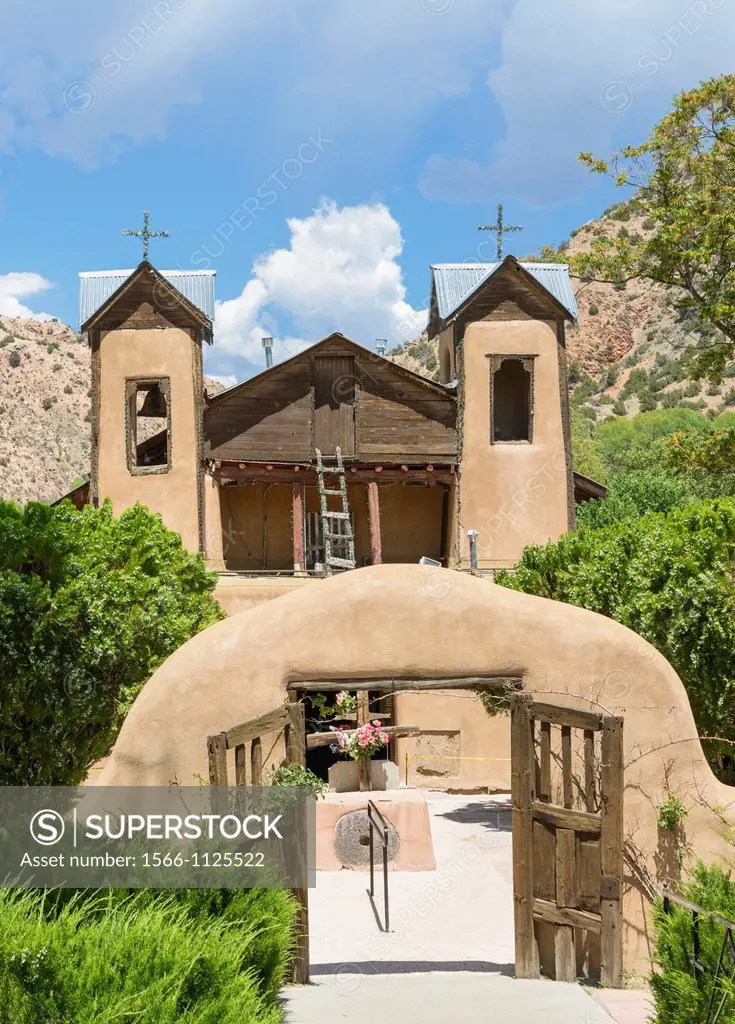 El Santuario de Nuestro Señor de Esquipulas or El Santuario de Chimayo, New Mexico, USA
