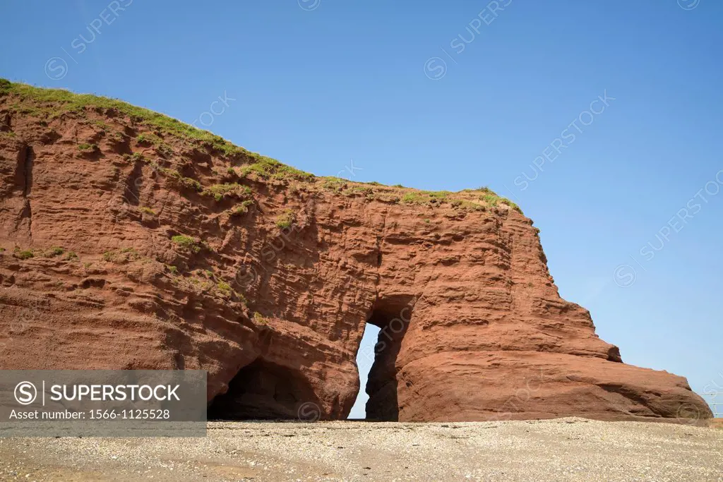 Langstone Rock, Dawlish, Devon, England, UK