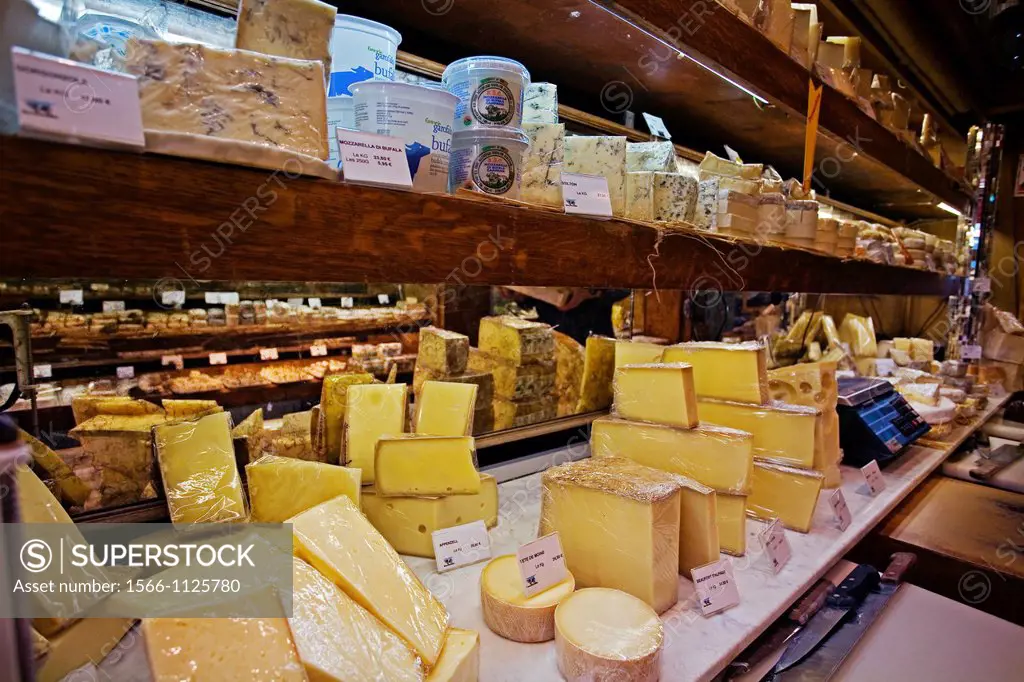 Delicatessen, Cheeses, Paris  France.