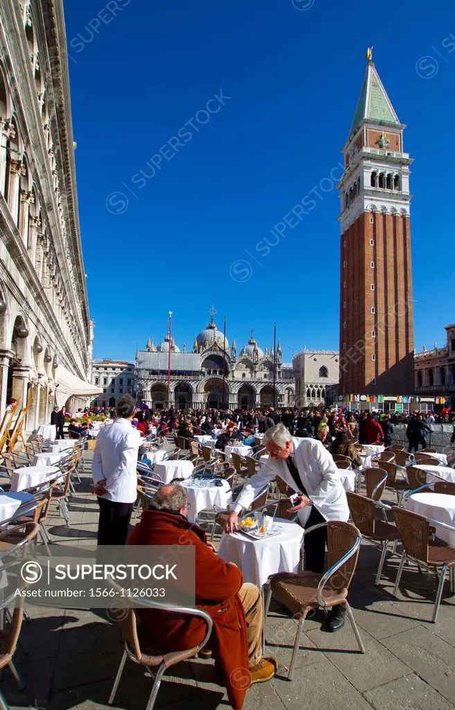 Piazza San Marco or St Mark´s Square  Venice, Italy