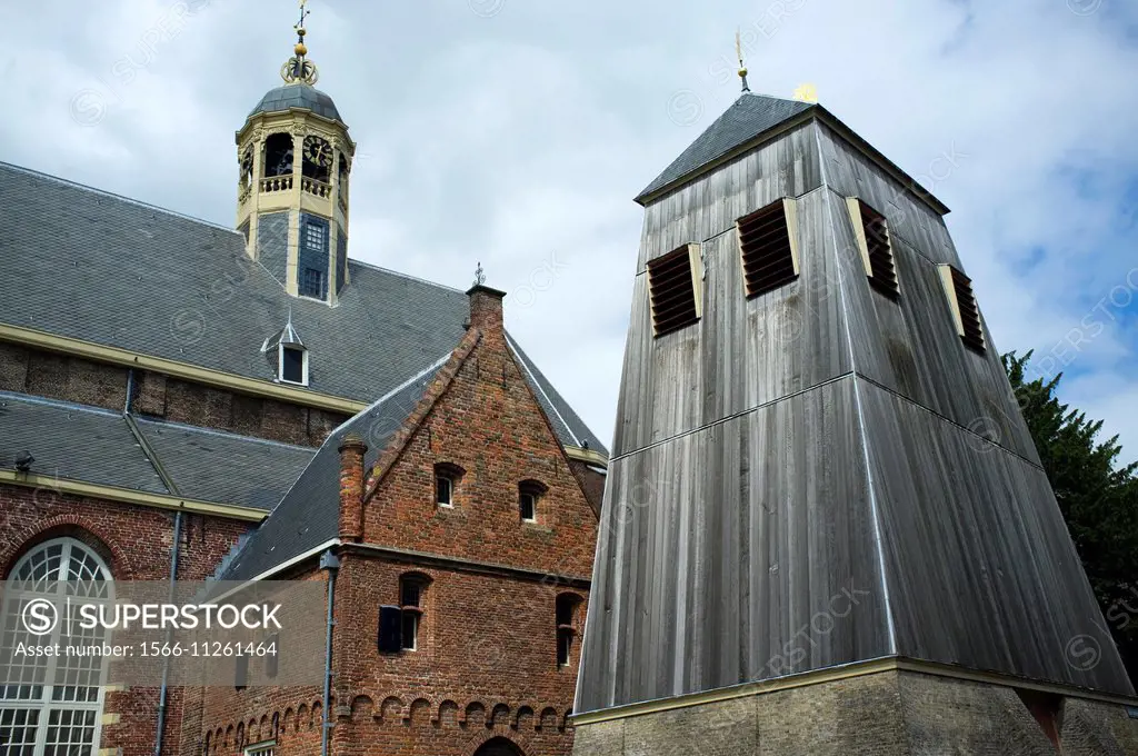 Old bell tower, Sneek, Friesland province (Fryslan), Netherlands