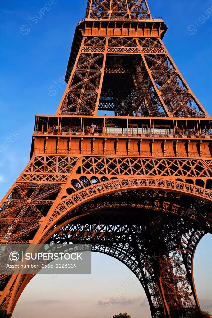 Eiffel Tower  Paris  France.