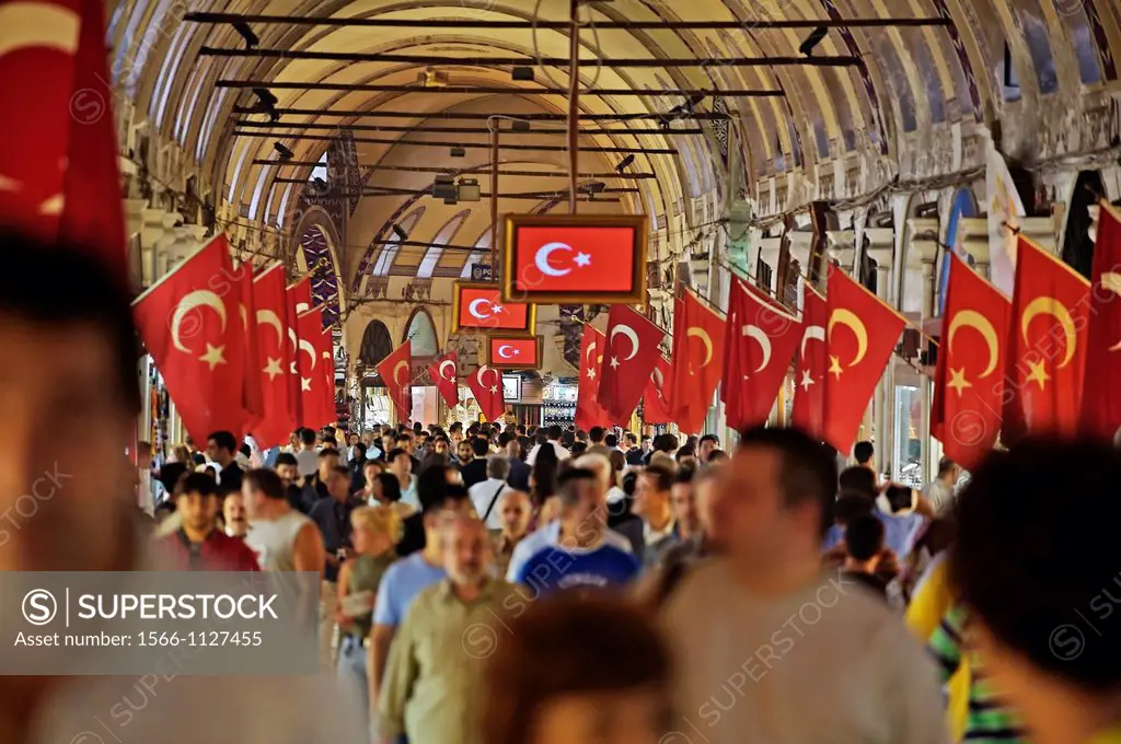 Grand Bazaar  Istanbul  Turkey.