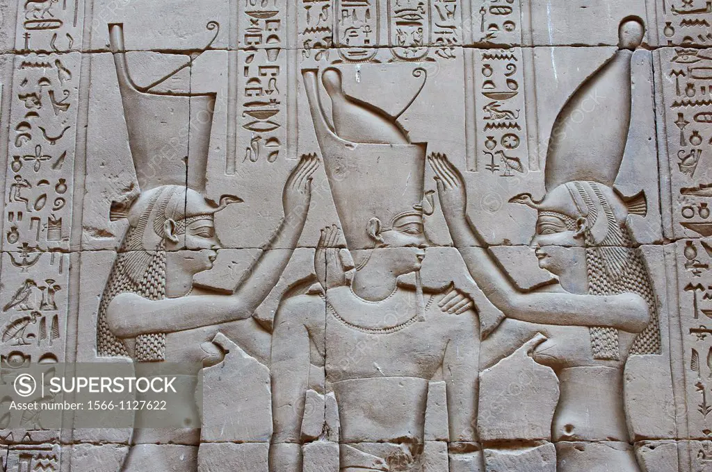 Egypt, Nile Valley, Edfou, Horus temple