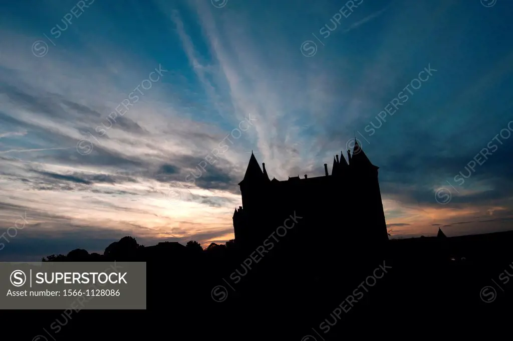 Saumur castle, Maine-et-Loire, Pays de la Loire, France
