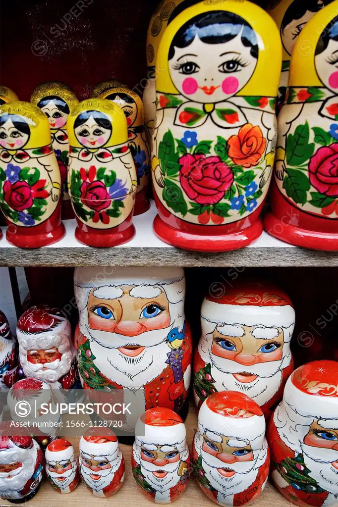 Matrioshka dolls, St  Petersburg, Russia.