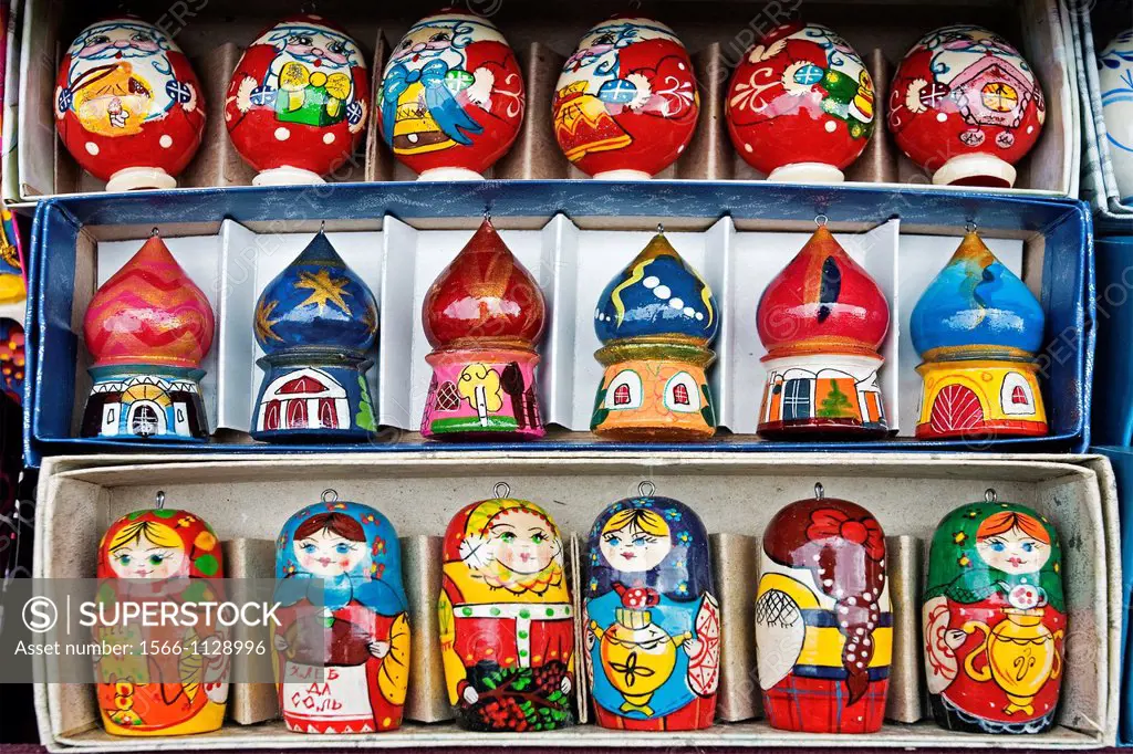 Souvenirs, St  Petersburg, Russia.