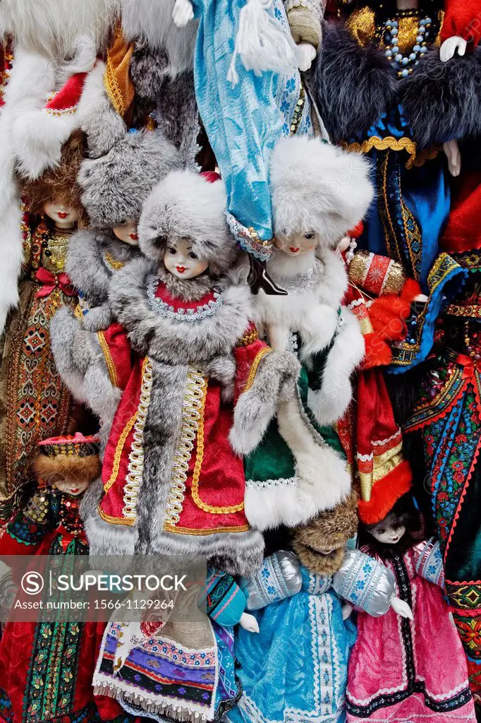 Dolls, St  Petersburg, Russia.