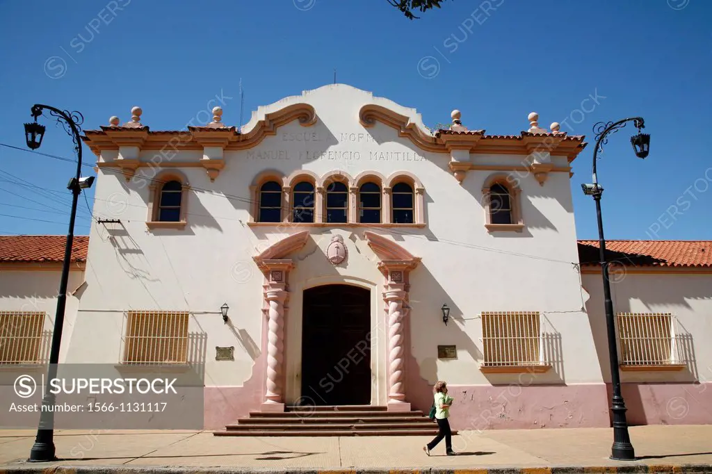 School building, Mercedes, Corrientes Province, Argentina