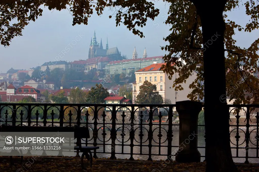 Prague Castle, Moldau, Prague, Czechia