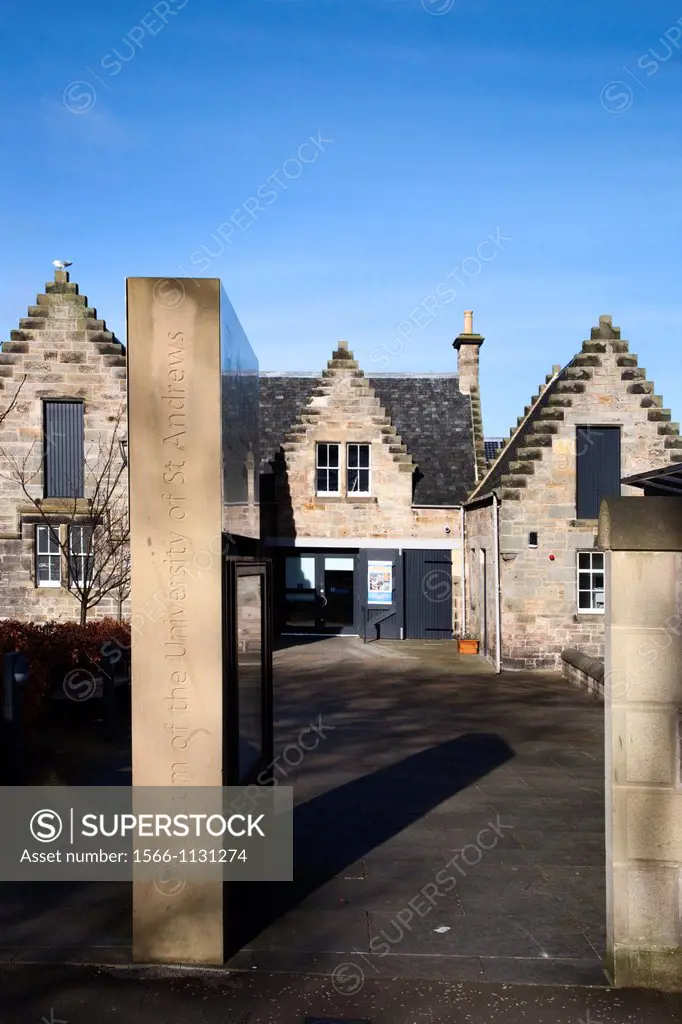 Museum of the University of St Andrews St Andrews Fife Scotland