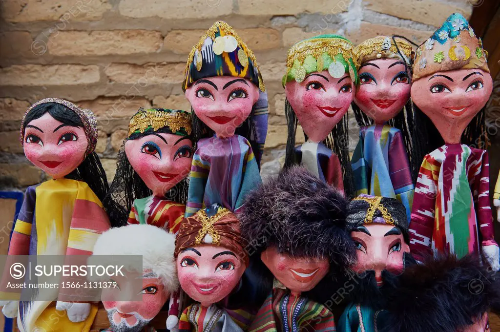 Uzbekistan, Khiva, Unesco World Heritage, craft for tourist