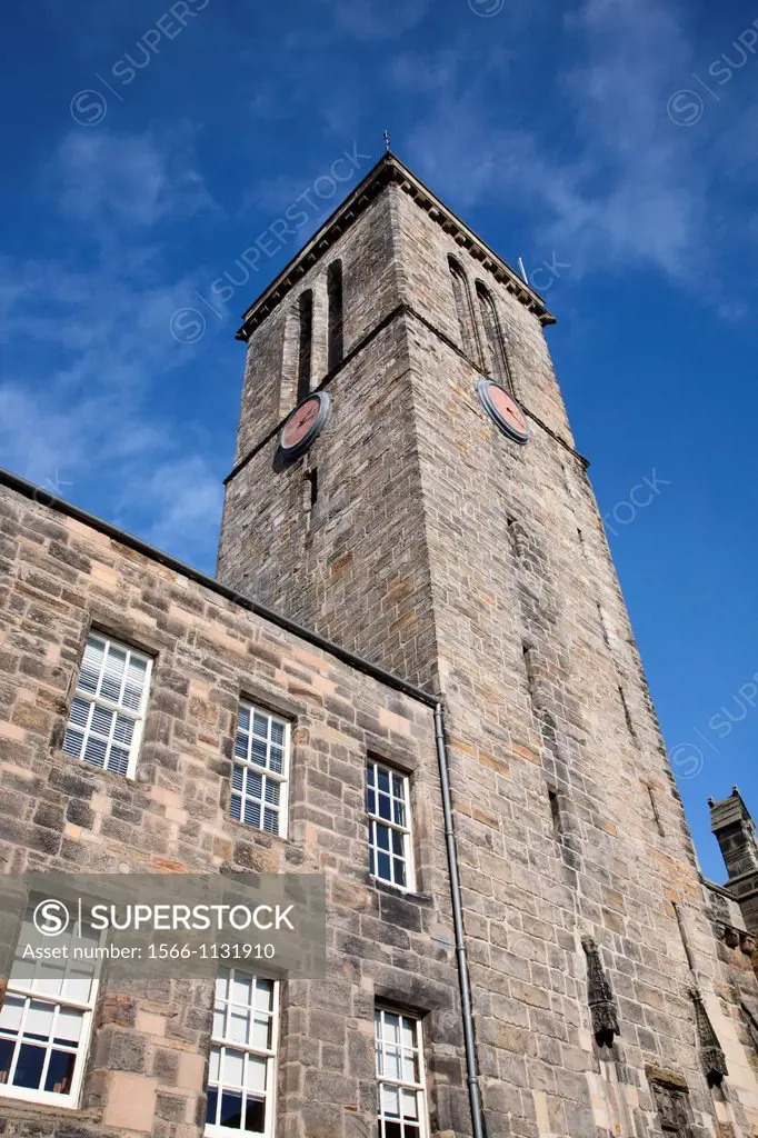 St Salvators University Chapel Tower on North Street St Andrews Fife Scotland