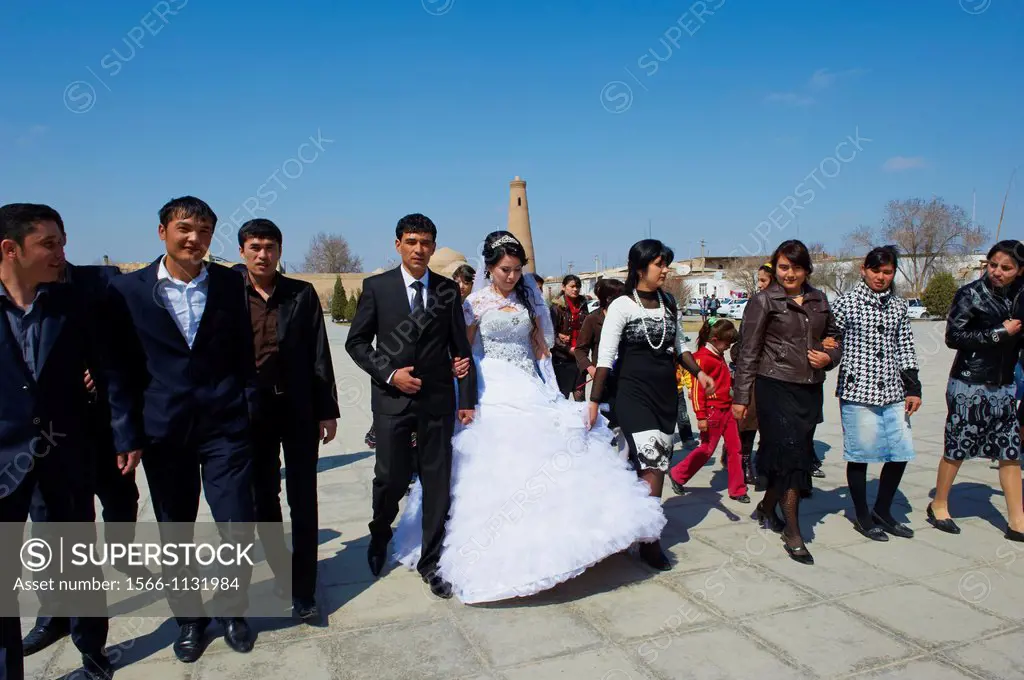 Uzbekistan, Khiva, Unesco World Heritage, wedding