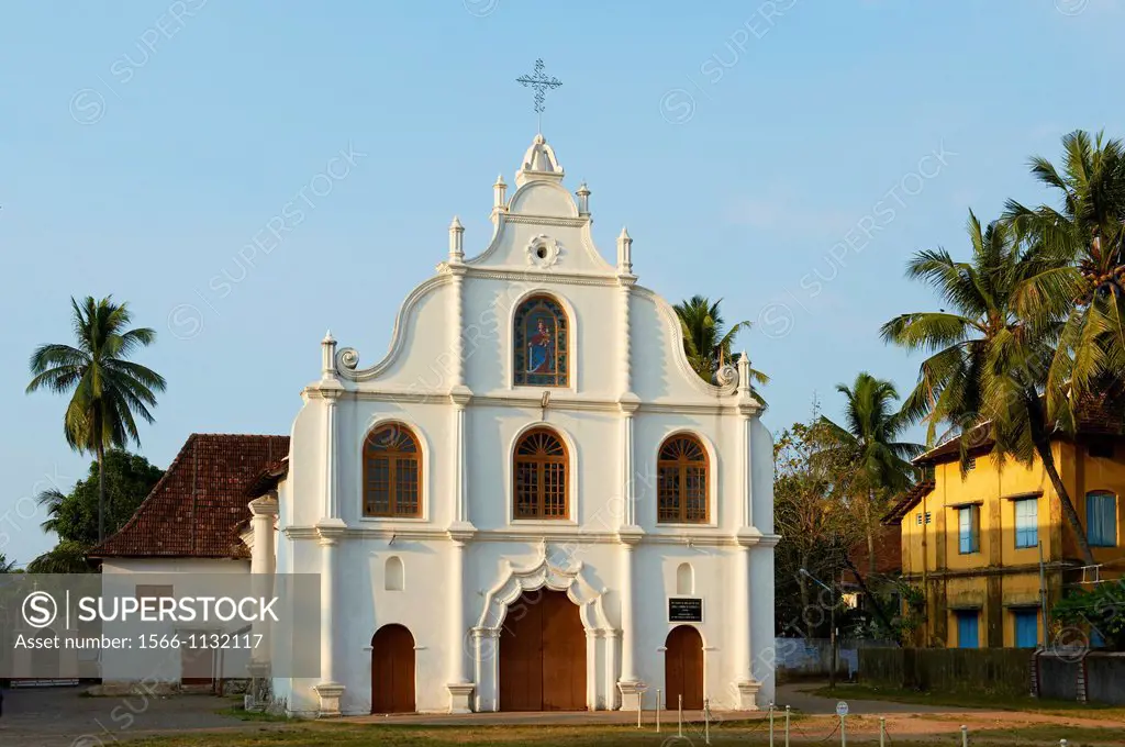 India Kerala State, Fort cochin or Kochi, Vypin island, Church of our Lady of Hope