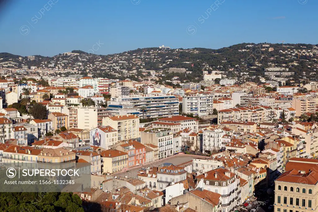 France, Alpes Maritimes, Cannes, Suquet district.