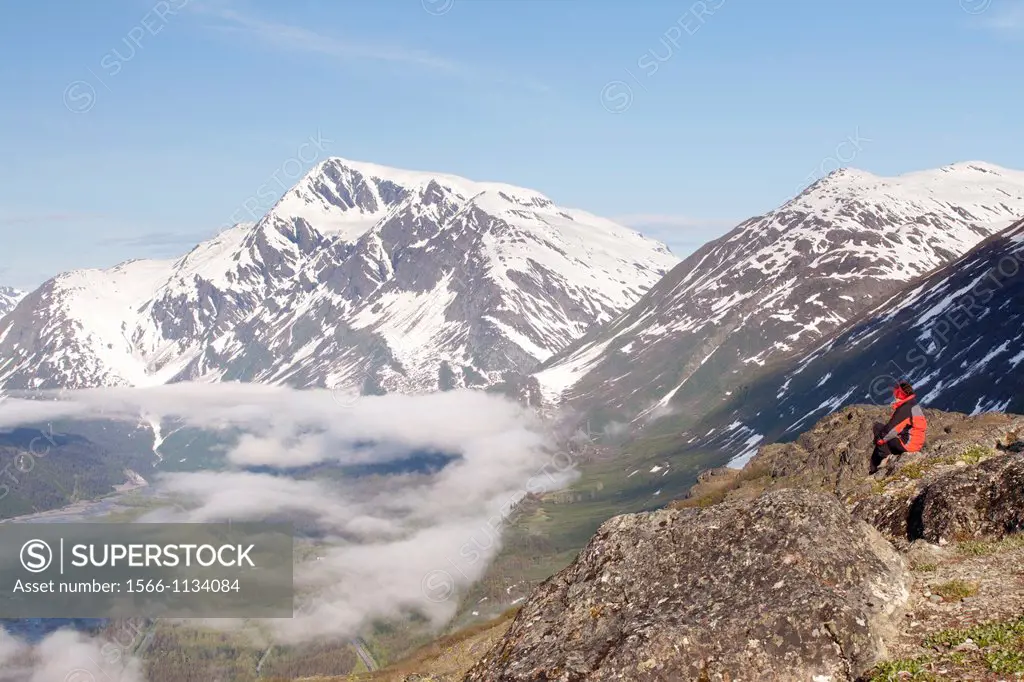 Mountains near Valdez, Alaska, U S A