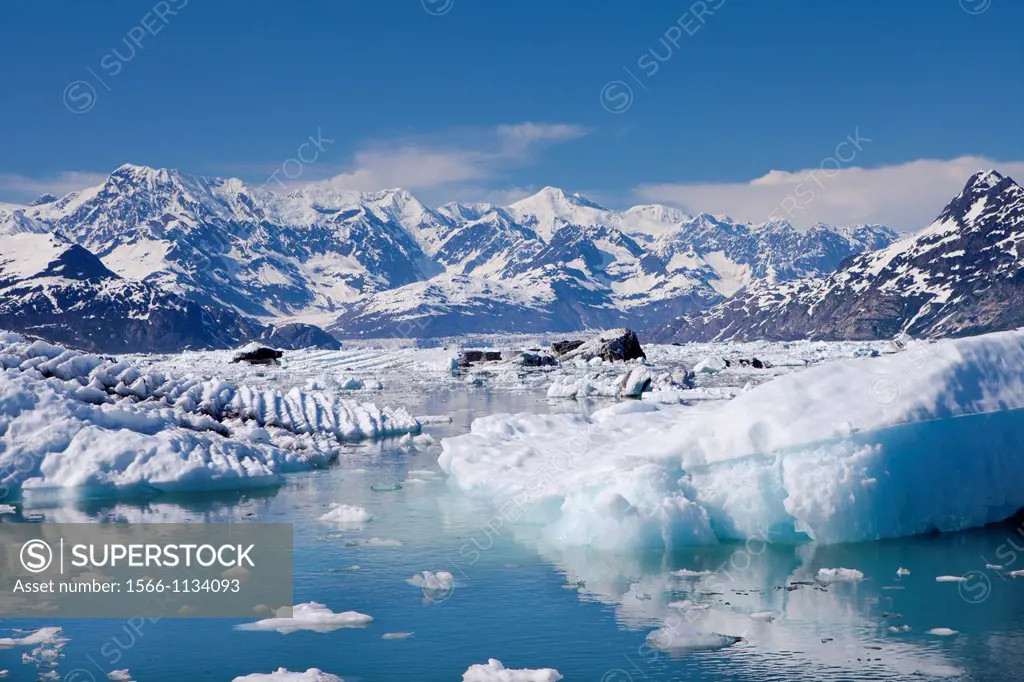 Glacier Columbia, Prince William Sound, Alaska, U S A