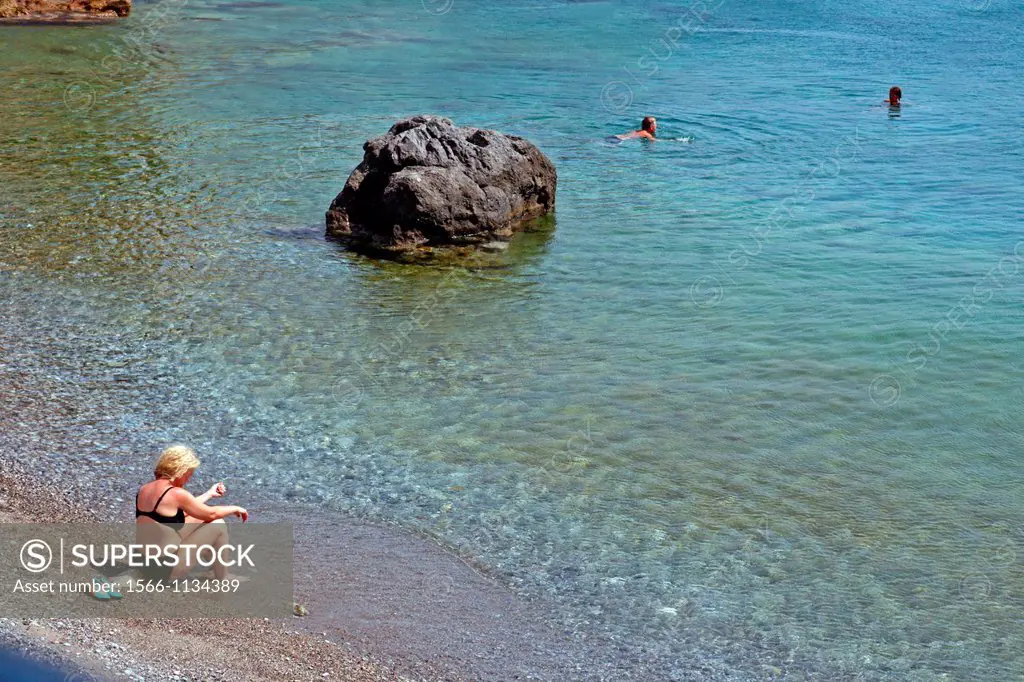 beach, Hora Sfakion, Crete, Greece