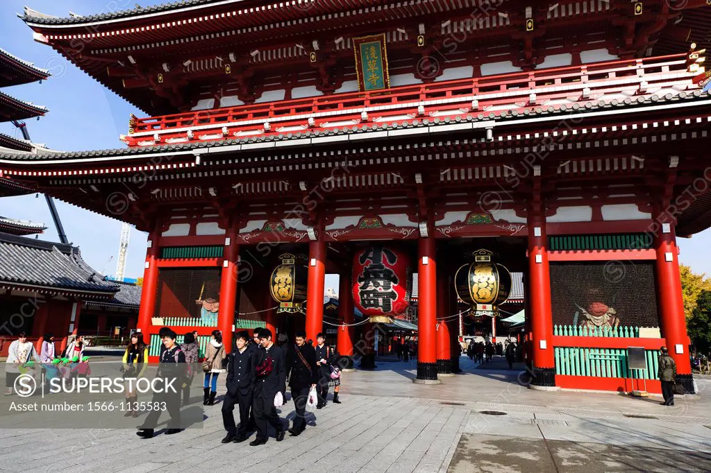 Sensoji  Asakusa Kannon Temple  Tokyo, Japan