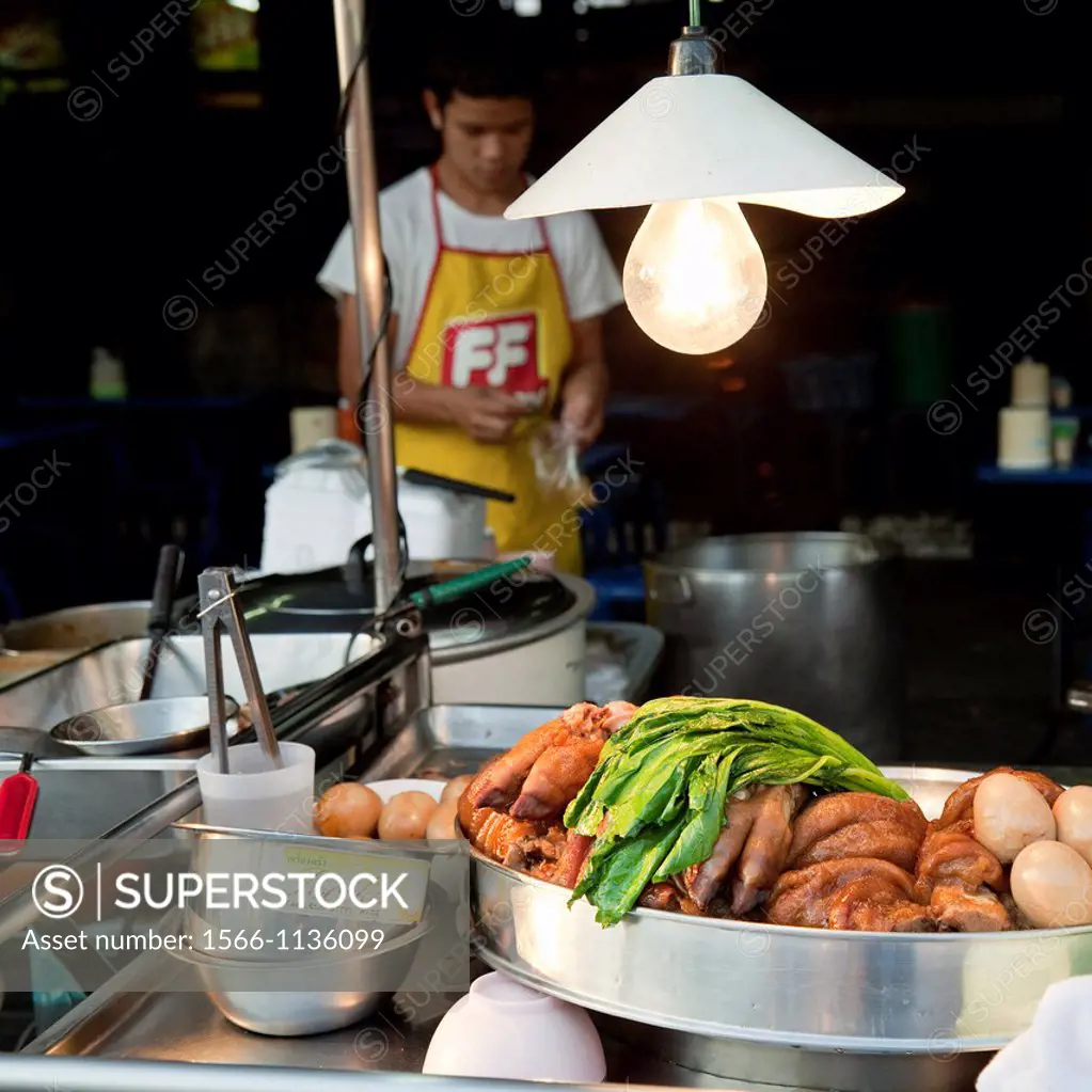 Street food market, Chiang Mai, Thailand