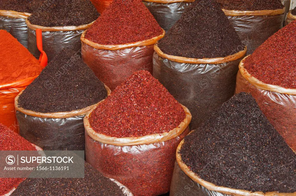 Urfa Spice market, Eastern Turkey