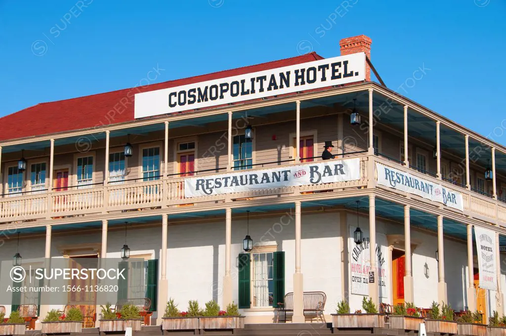 Cosmopolitan Hotel, Old Town San Diego State Historic Park, San Diego, California