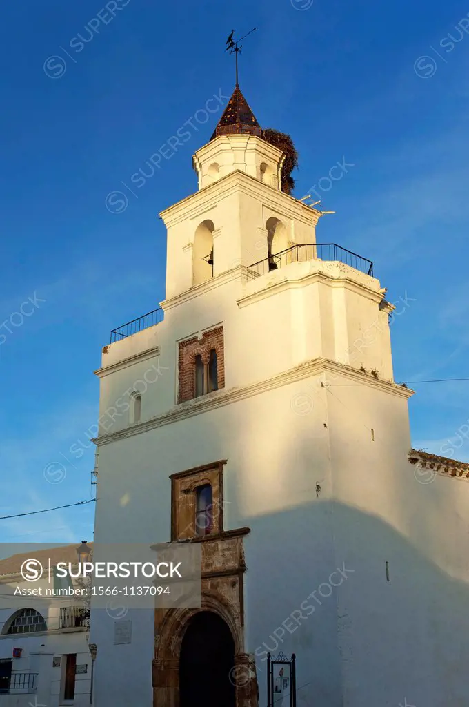 Parish Church of San Sebastian -15th century, San Nicolas del Puerto, Seville-province, Spain