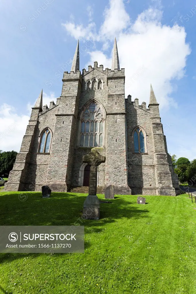 Down Cathedral, Downpatrick, County Down is a Church of Ireland cathedral  It stands on the site of a Benedictine Monastery, built in 1183  Saint Patr...