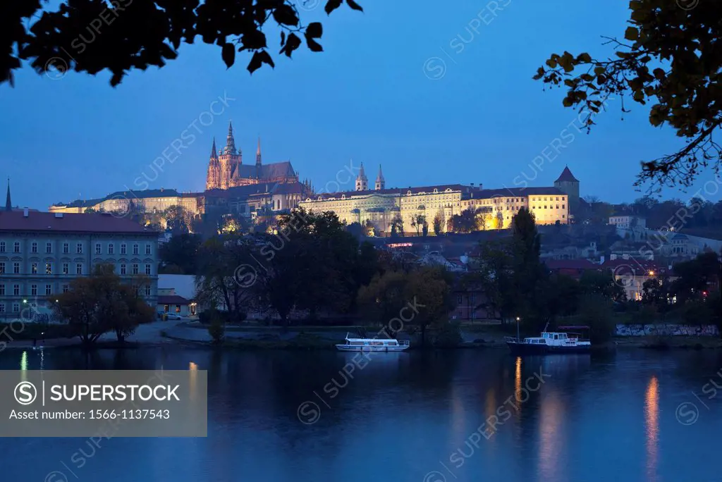Cathedral St  Veit, Hradcany, Prague Castle, Prague, Czechia