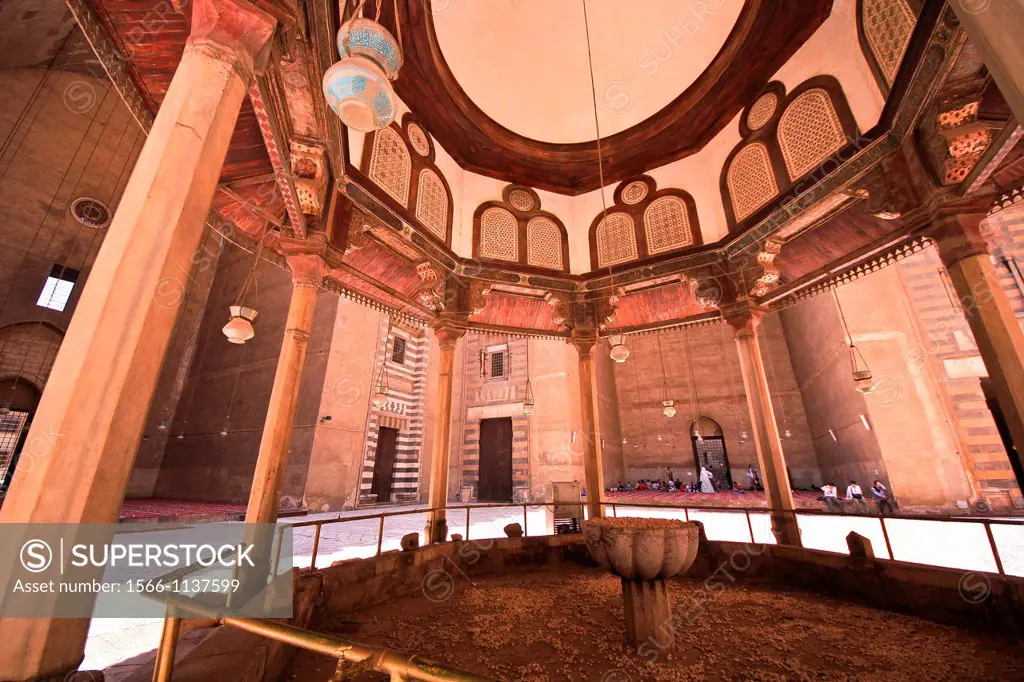 Mosque of Sultan Hassan, Fountain of the mosque built by the Mamluks in the 14th century