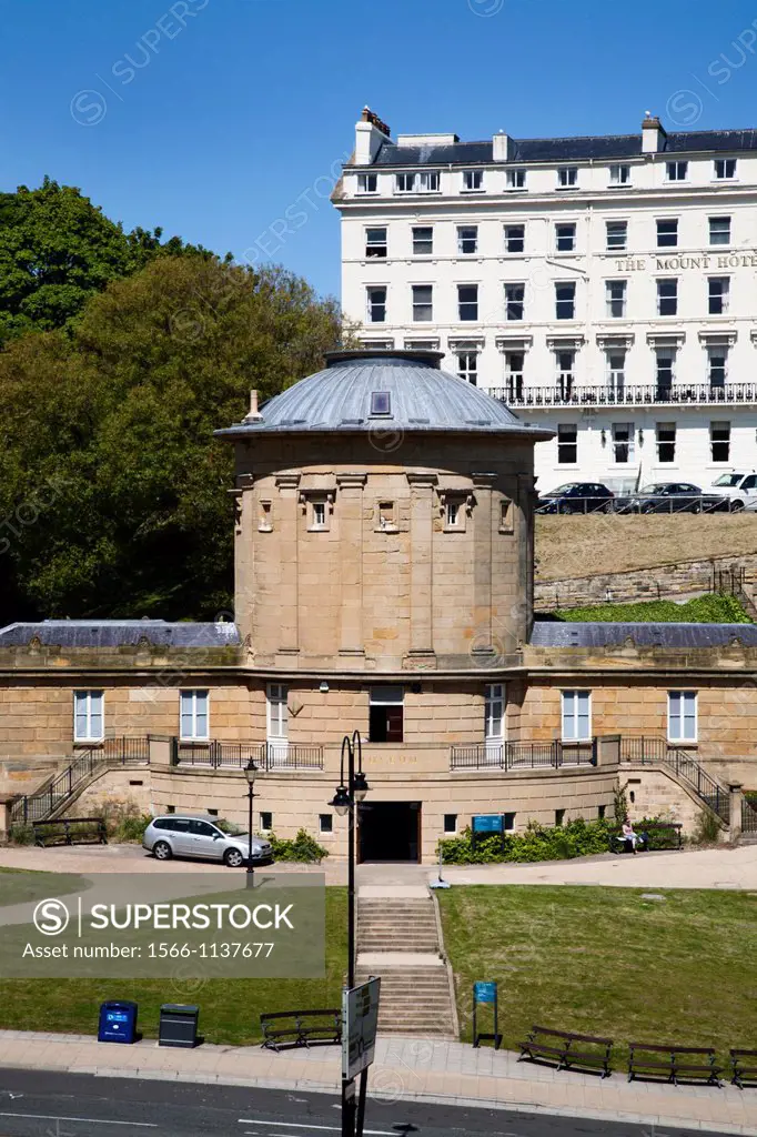 The Rotunda Museum and Mount Hotel Scarborough North Yorkshire England