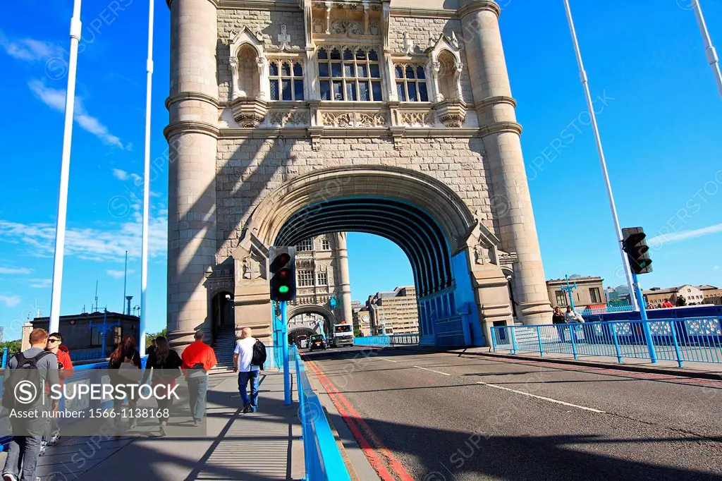Tower Bridge, London, Summertime