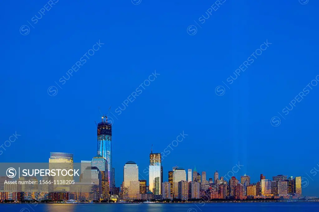 Construction at the World Trade Center, New York, New York, USA