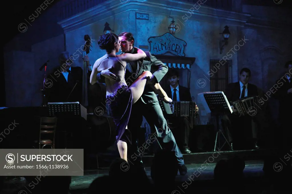 Tango show at El Viejo Almacen, Buenos Aires, Argentina