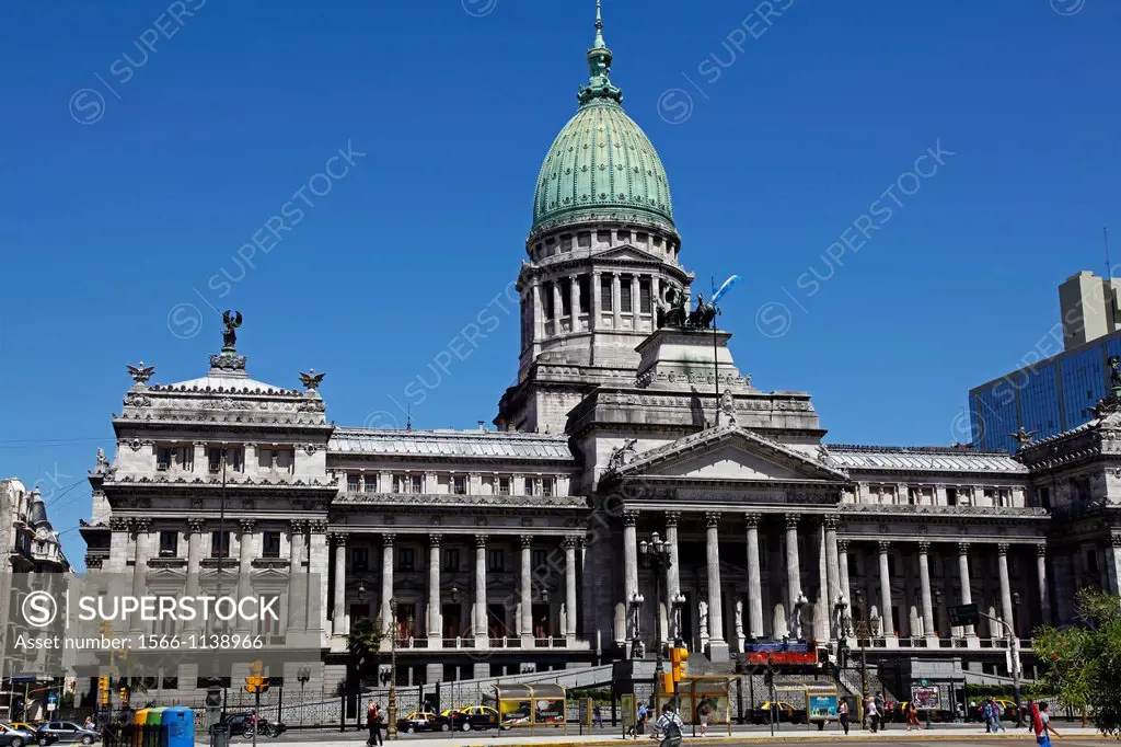 Congreso Nacional, the National Congress, Buenos Aires, Argentina