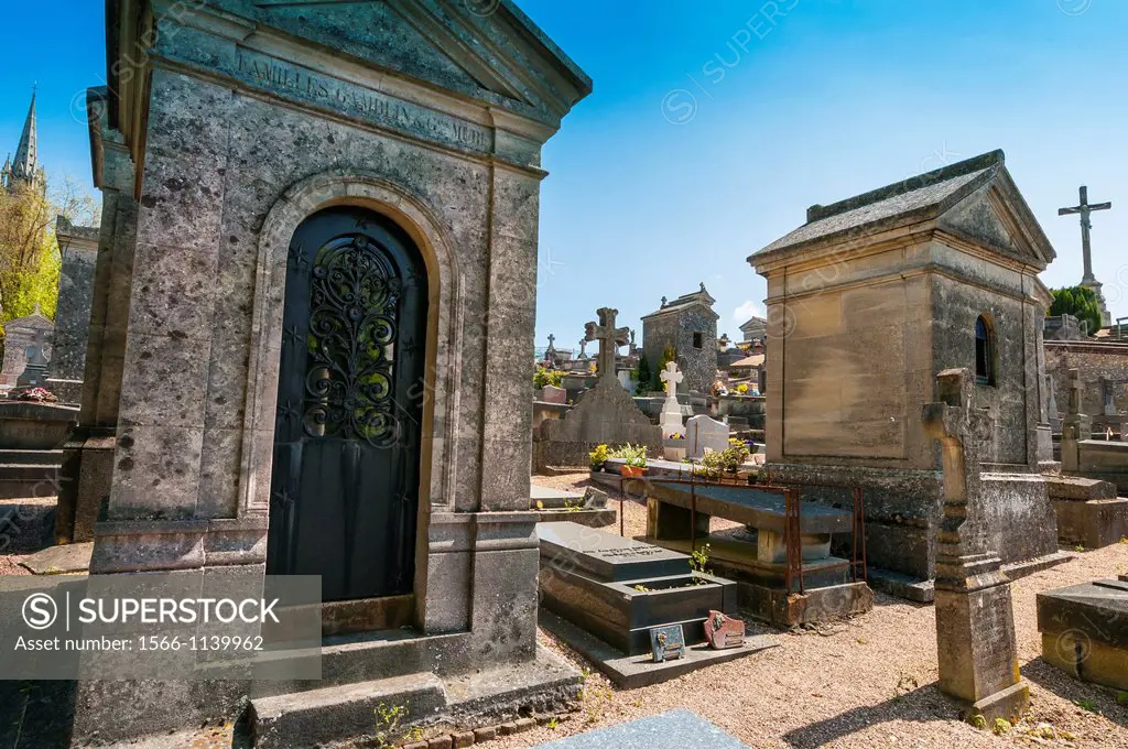 ville de bonsecours, cemetery, Rouen, France, Europe