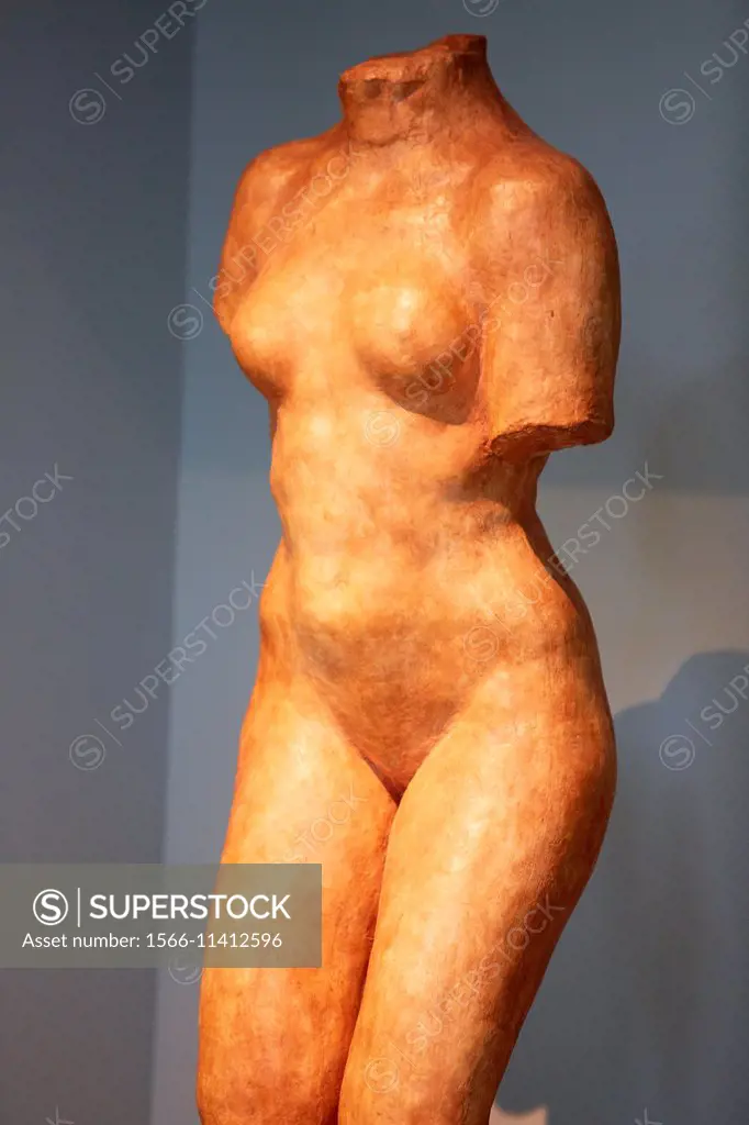 Sculpture by Auguste Rodin. Rodin Museum. Paris. France.