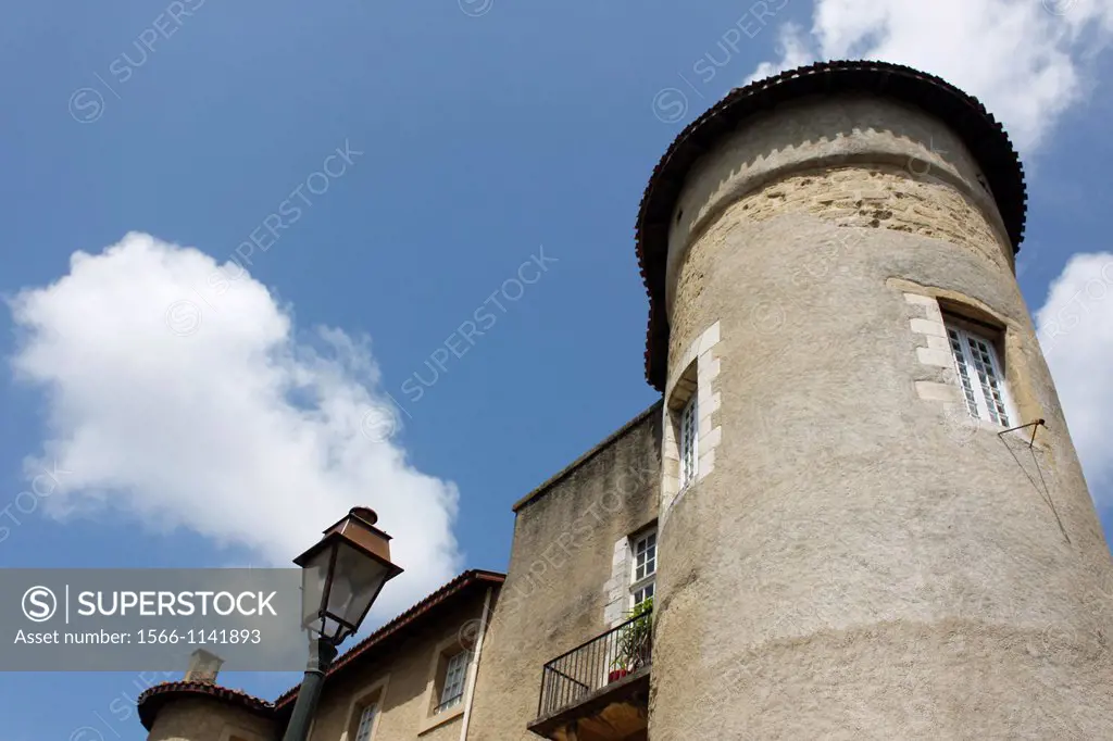 Tower, Bayonne, Aquitaine, Pyrénées-Atlantiques, France.