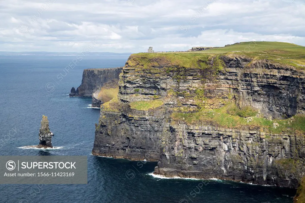 Cliffs of Moher, County Clare, Munster province, Ireland.