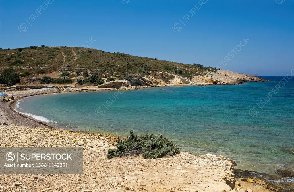 Kamares beach, Lipsi Island, Dodecanese, Greece