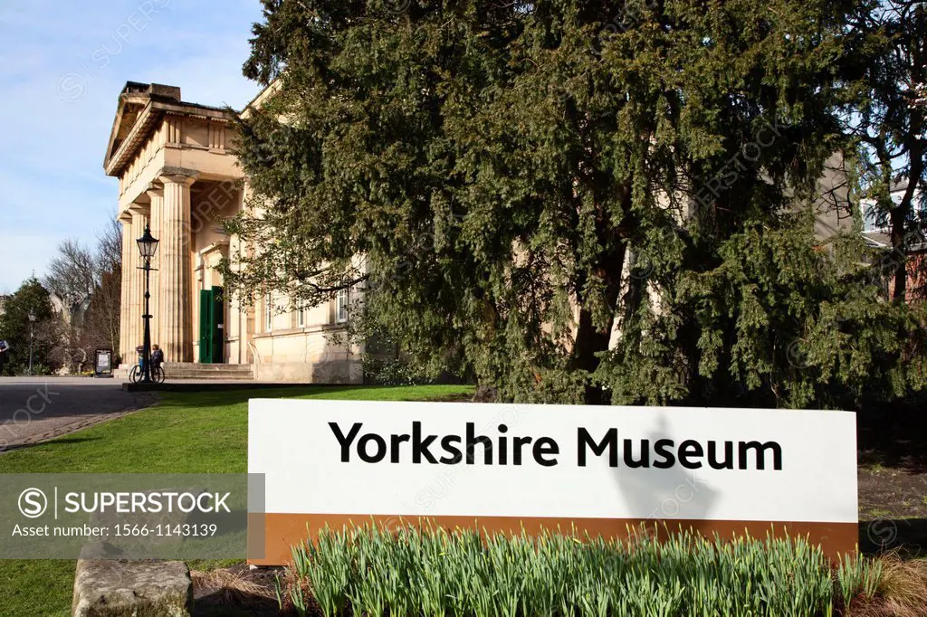 The Yorkshire Museum in Museum Gardens York Yorkshire England